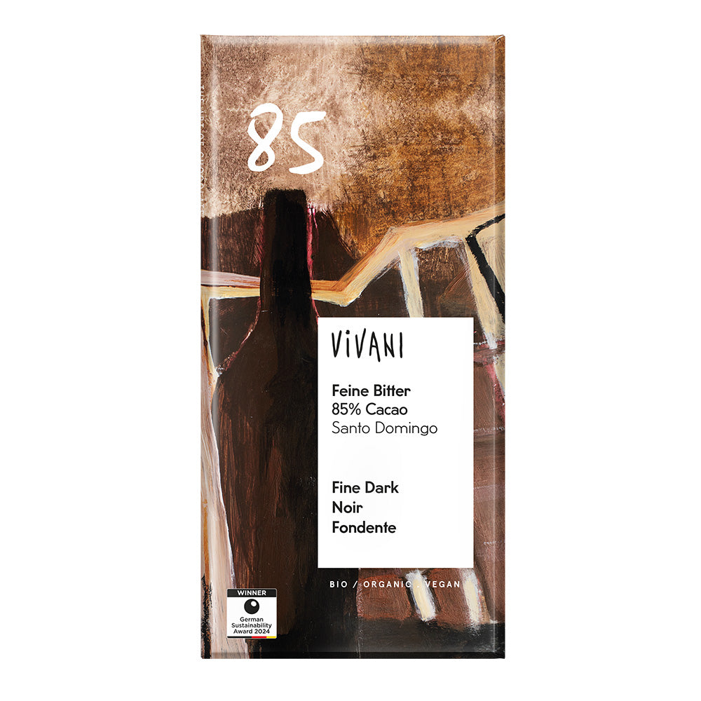 Dark Chocolate 85% Vegan Organic 100g