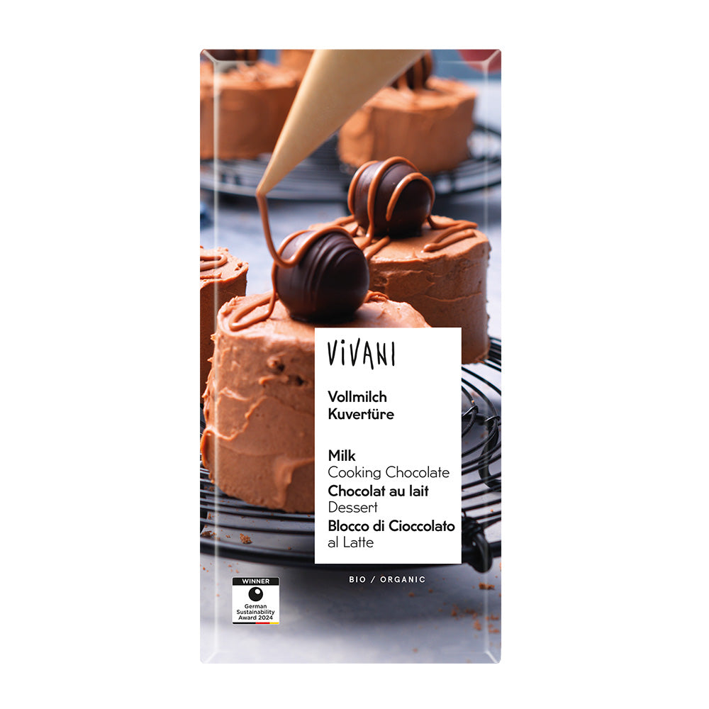 Milk Cooking Chocolate Organic 200g