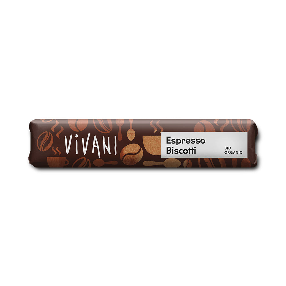Mini Espresso Biscotti Chocolate Organic 40g